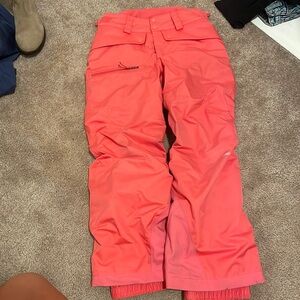 Patagonia snow ski pants pink size small